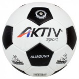 A-Sport Futball labda 3-as, fehér-fekete – Aktivsport ALLROUND