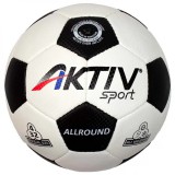 A-Sport Futball labda 4-es, fehér-fekete – Aktivsport ALLROUND