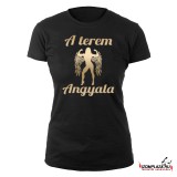 A terem angyala (fekete női póló)