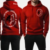 A wolf doesn't concern himself with the opinions of sheep pulóver (piros)