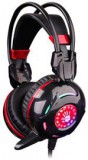 A4-Tech Bloody G300 sztereo USB fekete-piros gamer headset (BLOODY_G300)