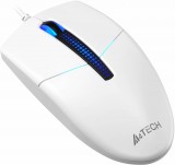 A4-Tech N-530S Illuminate Mouse White N-530S-WH