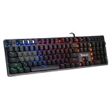 A4Tech BLOODY B500N USB QWERTY angol Fekete Gamer billentyűzet