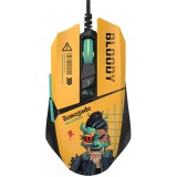 A4TECH Bloody W63 Max, 12000 DPI, RGB, eSport Gaming, USB, Optikai, Renegade Sunset, Vezetékes egér