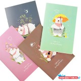 A5 vonalas füzet jegesmaci borítóval