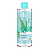 AA ALOE - Nyugtató és hidratáló hatású micellás víz 100% Aloe vera kivonattal, 400 ml