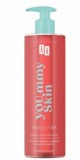 AA YOUmmy Skin Peach Firm: Hidratáló hatású olajos tusfürdő gél koffeinnel 400 ml