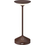 ab+ Albert Tempo Mini, LED, Lítium-ion, 3000K, Hordozható, Barna-Bronz, Asztali Lámpa
