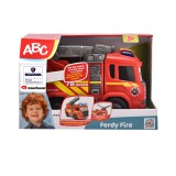ABC Fredy Fire tűzoltóautó fénnyel és hanggal 25cm - Simba Toys