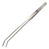 ABC-ZOO Akvárium csipesz, hajlított - rozsdamentes acélból