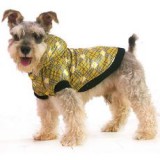 ABC-ZOO Dzseki kutya részére - kockás, sárga, M