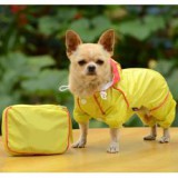 ABC-ZOO Esőkabát kutyáknak táskában - sárga, S