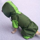 ABC-ZOO Kutya esőköpeny, olivazöld - borsózöld, XS