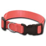 ABC-ZOO Nyakörv kutyáknak neon rózsaszín - 2 x 33-51 cm