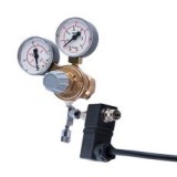 ABC-ZOO Redukciós CO2 szelep (2 manométer) + tűszelep + mágnesszelep G3/4"