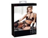 Abierta Fina - Dögös csipke - fehérnemű trió