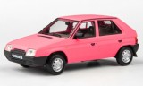 Abrex Škoda Favorit 136L (1988) 1:43 - Matte Pink, Játékautó