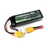 Absima Greenhorn LiPo puha tokos 6000mAh 11.1V 50C (XT90+T-Dean)