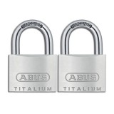 Abus 727/40 Twins Titalium lakat 3K