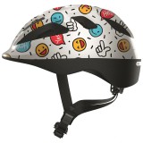 ABUS Smiley fehér kerékpáros sisak, S méret