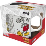 ABYstyle Disney: Rajzolt Mickey mintás mikrózható bögre - 320 ml