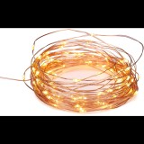 AcaLighting LED dekoratív réz füzér, melegfehér, 20 m, IP44 (X01200122)