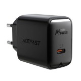 ACEFAST A1 hálózati töltő 1xUSB-C, 20W fekete (A1-black)