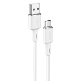AceFast USB kábel - USB type-c 1,2 m, 3A fehér (C2-04 fehér)