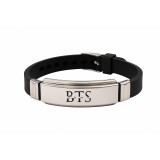 Acél BTS Army karkötő