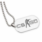 Acél Counter Strike CS GO nyaklánc