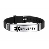 Acél epilepszia karkötő