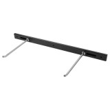 Acél falitartó, akasztó jógaszőnyegekhez - Black - Bodhi