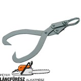 Acél fogó füllel traktorhoz 40cm 1500kg