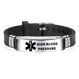 Acél magasvérnyomás karkötő