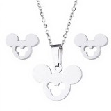 Acél Mickey egér szett