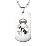 Acél Real Madrid nyaklánc