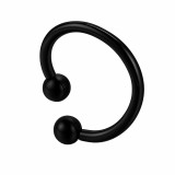 Acél S alakú piercing