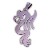 Acél sárkány medál