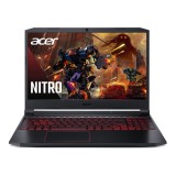 Acer Aspire Nitro AN515-55-56F5, 15.6" FHD IPS, Intel Core i5-10300H, 8GB, 512GB SSD, GeForce GTX1650, DOS, fekete (NH.Q7MEU.002) - Notebook