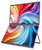 Acer PD163Qbmiuux számítógép monitor 39,6 cm (15.6") 1920 x 1080 pixelek Double Full HD LED Szürke