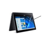 Acer TravelMate Spin B3 TMB311RN-32-P28U Hibrid (2 az 1-ben) 29,5 cm (11.6") Érintőképernyő Full HD Intel® Celeron® N N6000 8 GB DDR4-SDRAM 256 GB SSD Wi-Fi 6 (802.11ax) Windows 11 Pro Fekete (NX.VR3EG.00H)