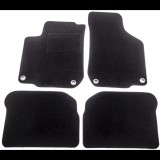 ACI textile carpets for ŠKODA OCTAVIA 97-01 black (for oval clips) set of 4 pcs (7620X63)