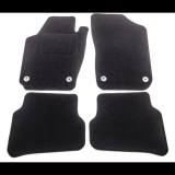 ACI textile carpets for VW Polo 09- black (for round clips) set of 4 pcs (5829X62)