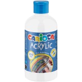 Acrylic Akril festék fehér színben 250ml - Carioca