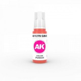 Acrylics 3rd generation AK11279 Sun red COLOR PUNCH 17 ml