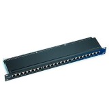 ACT 24-port Patch Panel 1U Black PP1012