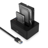 ACT AC1504 dokkoló állomás tárolóegységhez USB 3.2 Gen 1 (3.1 Gen 1) Type-B Fekete (AC1504)