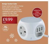 ACT AC2400 Power Socket Cube Black AC2400