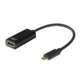 ACT AC7305 video átalakító kábel 0,15 M USB C-típus HDMI A-típus (Standard) Fekete