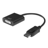 ACT AC7510 video átalakító kábel 0,15 M DisplayPort DVI-D Fekete